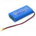 Batería CameronSino CS-NR18650F2 2S1P 7.4V 2600mAh Reemplazo Compatible con Celdas 18650 Li-ion