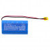 Batería CameronSino CS-NR18650F2 2S1P 7.4V 2600mAh Reemplazo Compatible con Celdas 18650 Li-ion