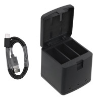 Cargador CameronSino DF‑GDB900UH Compatible con GoPro Hero 9 / 10 / 11 / 12 y Batería AHDBT‑901