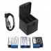 Cargador CameronSino DF‑GDB900UH Compatible con GoPro Hero 9 / 10 / 11 / 12 y Batería AHDBT‑901