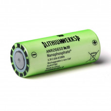 Batería Lithiumwerks ANR26650M1b LiFePO4 26650 Nanophosphate™ 2600mAh 3.3V
