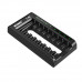 Cargador inteligente Xtar L8 – 8 ranuras AA/AAA para Li-Ion 1,5 V y Ni-MH 1,2 V con carga mixta y USB-C QC3.0
