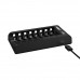 Cargador inteligente Xtar L8 – 8 ranuras AA/AAA para Li-Ion 1,5 V y Ni-MH 1,2 V con carga mixta y USB-C QC3.0