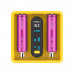 Efest iMate R2 QC3.0 Dual Slot Battery Charger for Li-ion & NiMH/NiCd – Fast Charging, USB-C Input, 3A Max Output