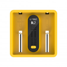 Efest iMate R2 QC3.0 Dual Slot Battery Charger for Li-ion & NiMH/NiCd – Fast Charging, USB-C Input, 3A Max Output