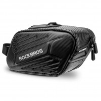 Rockbros B59 – Bolsa de Sillín Rígida Impermeable 1.5 L para MTB, Carretera o Plegables