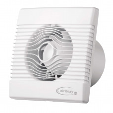 AirRoxy Premium 01-013 – Ventilador Extractor Silencioso de Bajo Consumo para Baño y Cocina Ø100mm