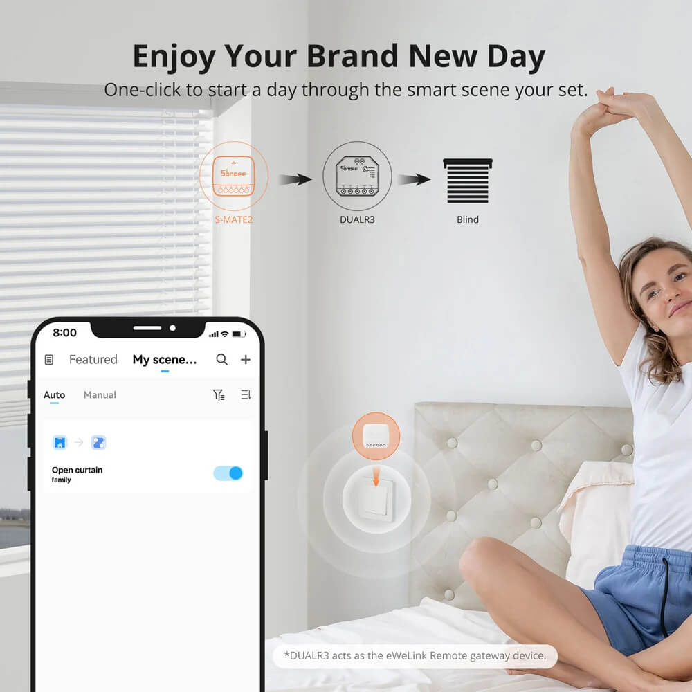 Sonoff S‑MATE funcionamiento sin WiFi ni neutro