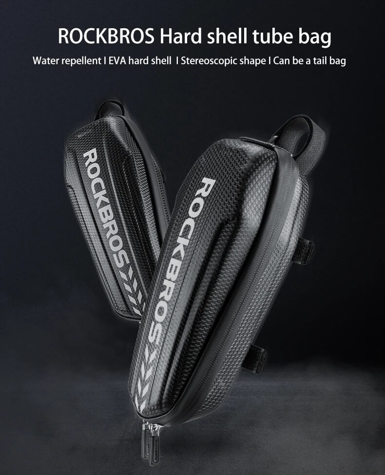 Rockbros B61 bolsa tubular de carcasa rígida