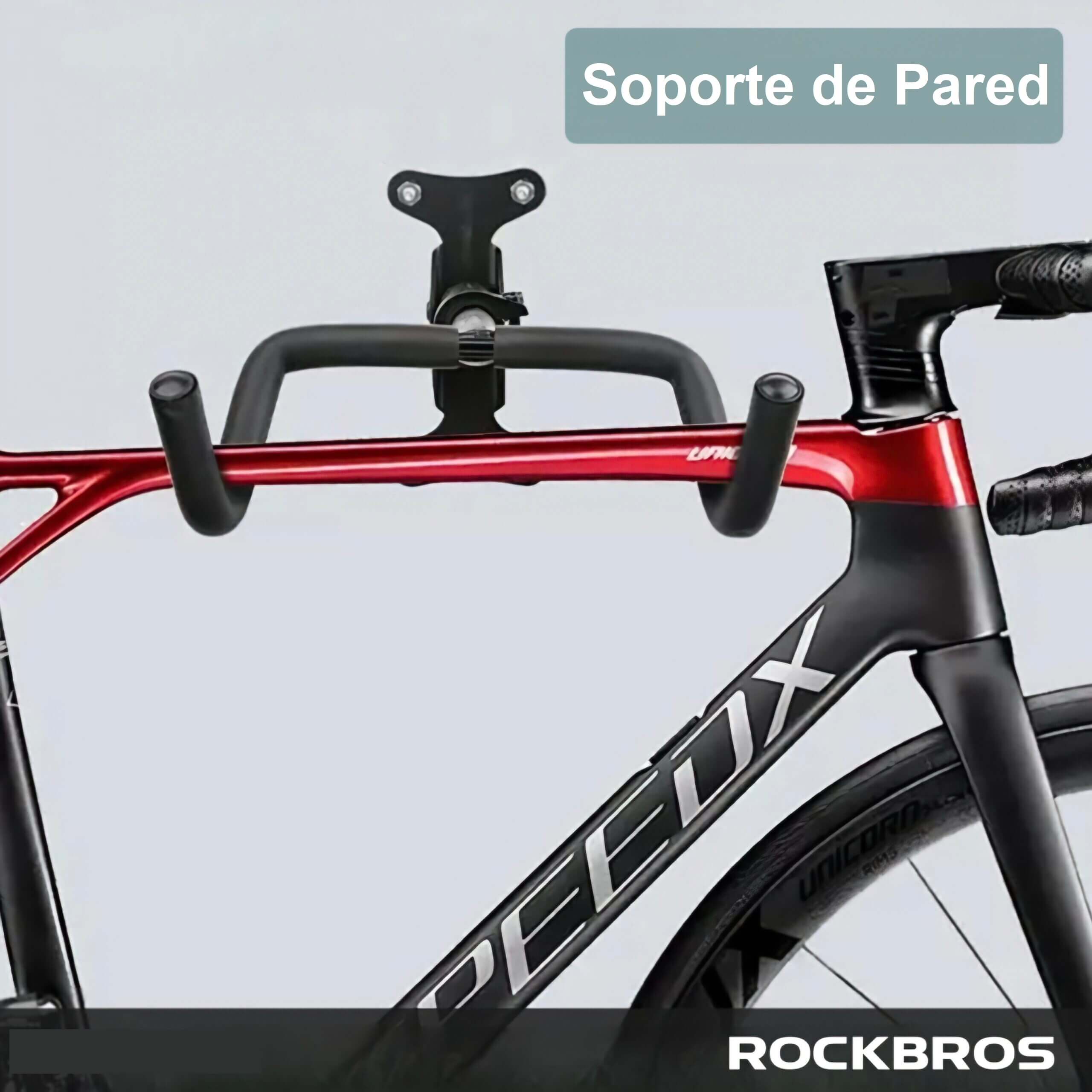 Rockbros BN-W045 soporte de pared para bicicleta vertical